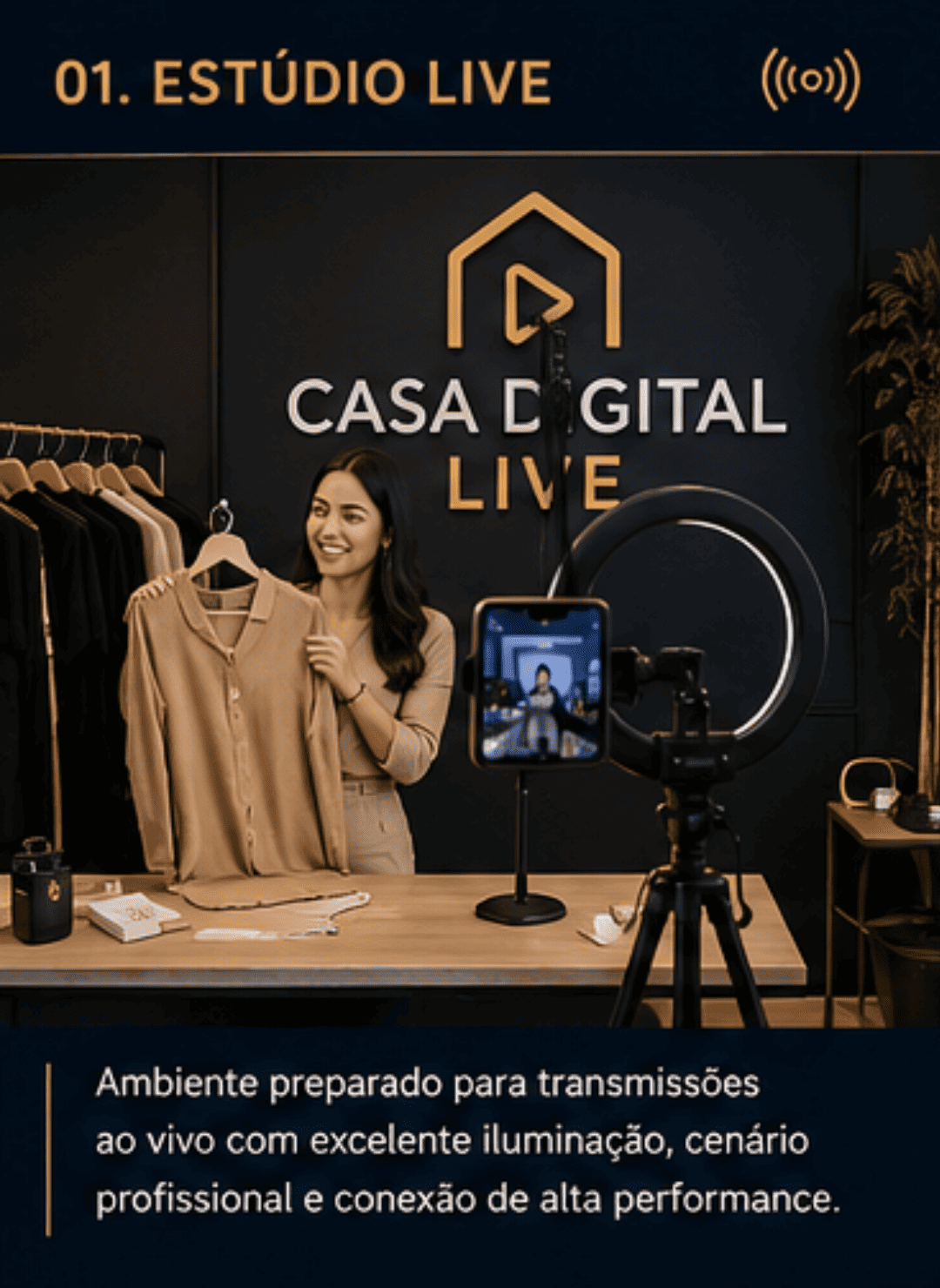 01. Estúdio Live
